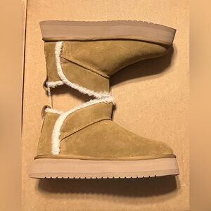 Koolaburra by UGG Koola Ultra Mini Platform Boot Cognac- Sizes 7, 10, or 11 -NEW